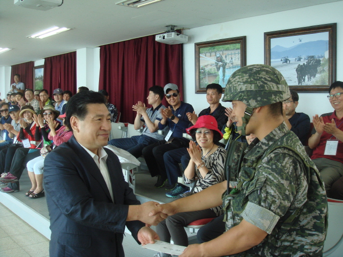 해병6여단 위문.JPG : 해병6여단 위문활동