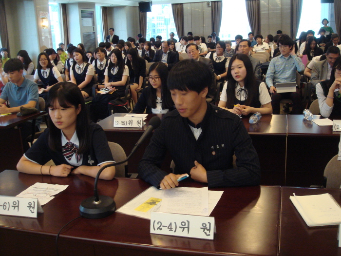 크기변환_4. 모의 국무위원.JPG : 모의 국무위원-광복 70주년 